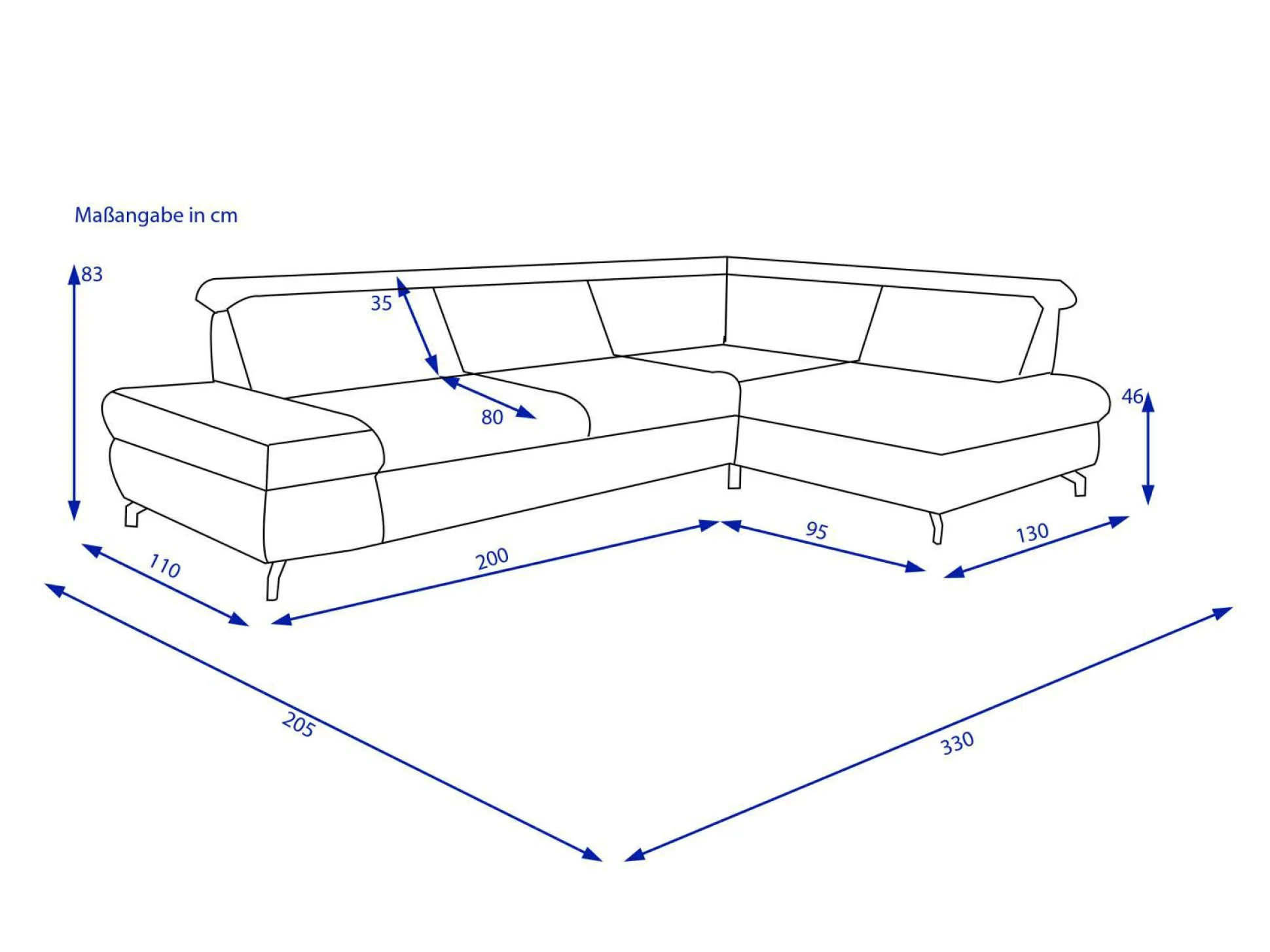Polsterecke SYSTEMPOLSTER MAURICE