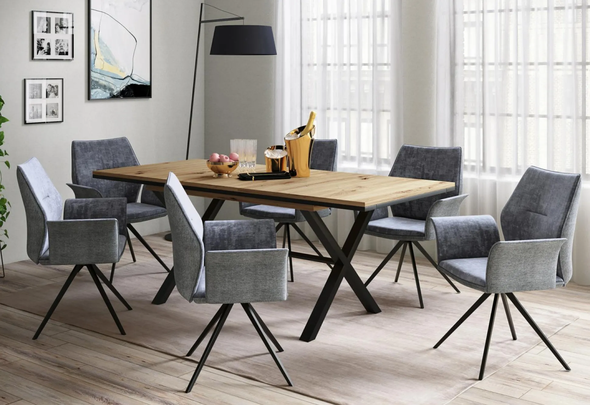 Polsterstuhl SUSANNE I 4er Set