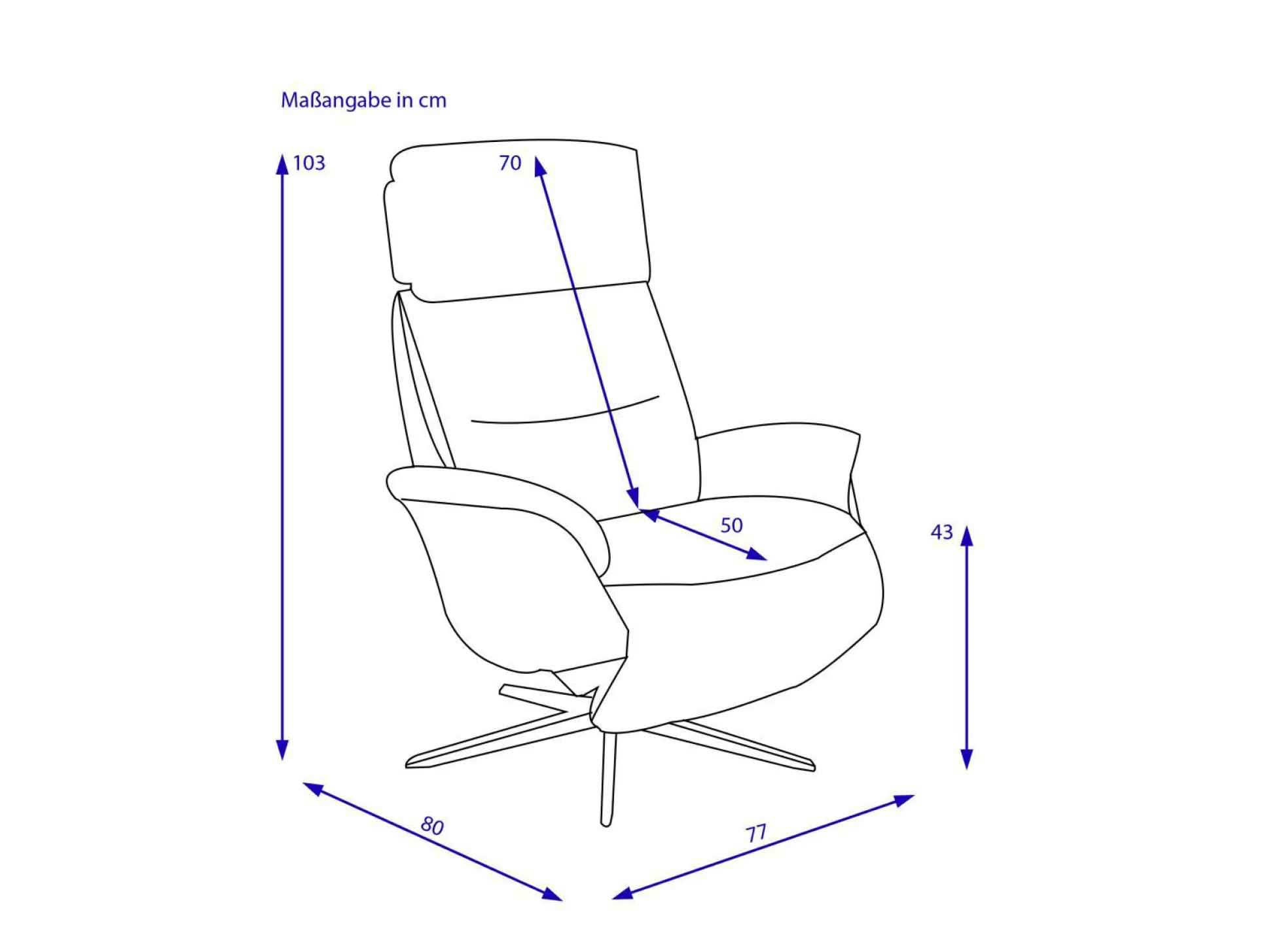 Relaxsessel HARPER KASTORIA
