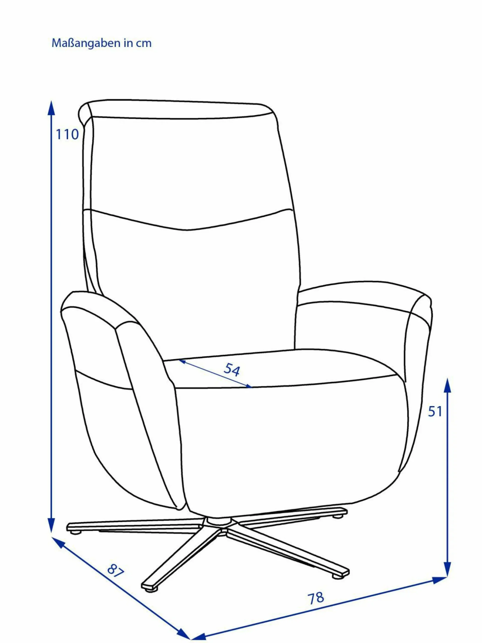 Relaxsessel himolla BRANDSTEIN