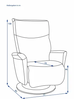 Relaxsessel himolla BRANDSPITZE