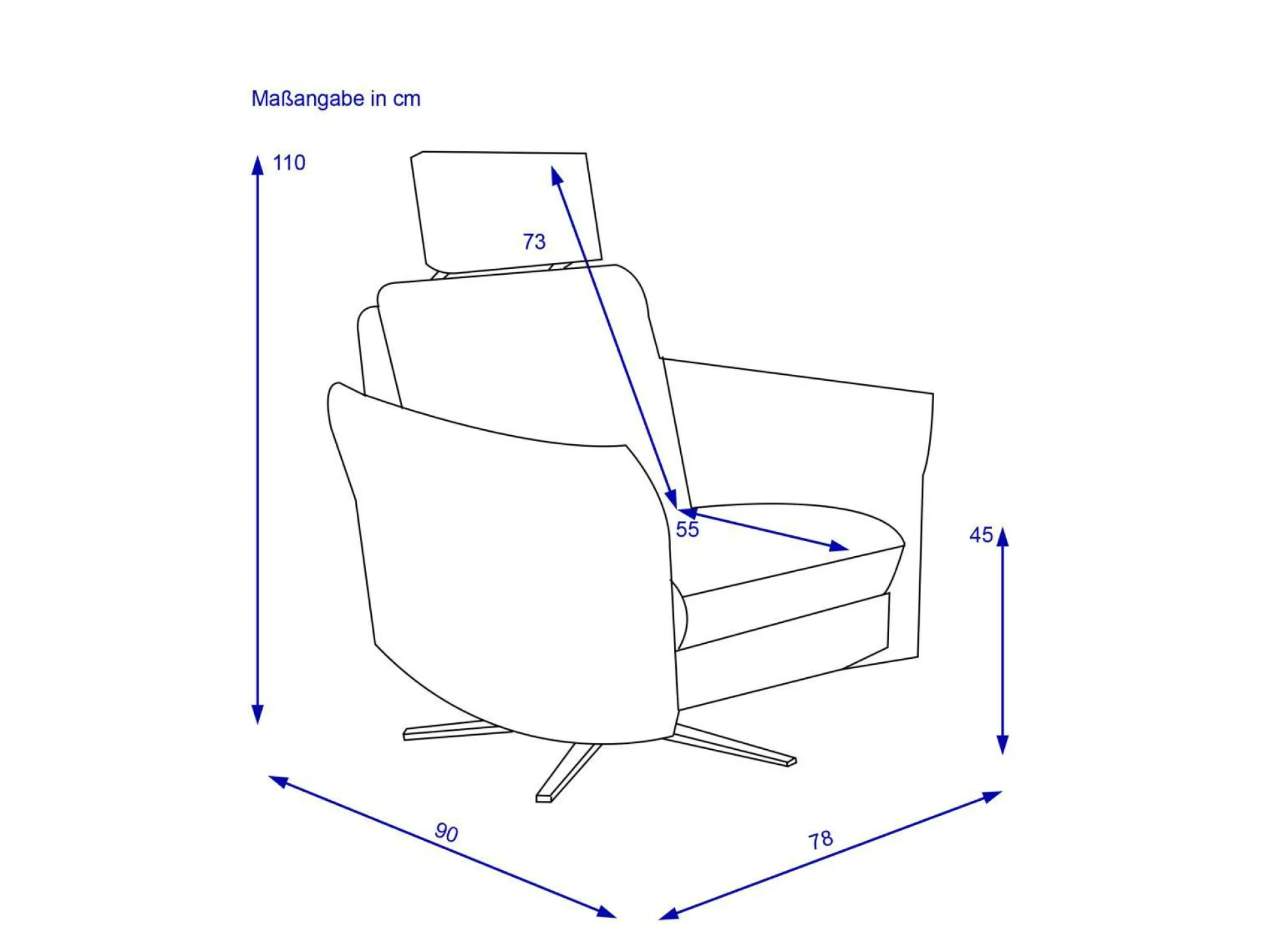 Relaxsessel himolla FESTKOGEL