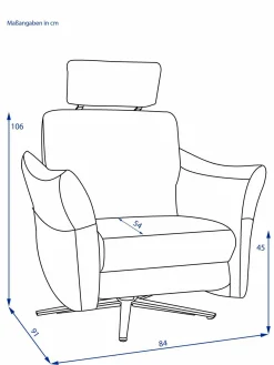 Relaxsessel himolla FESTKOGEL