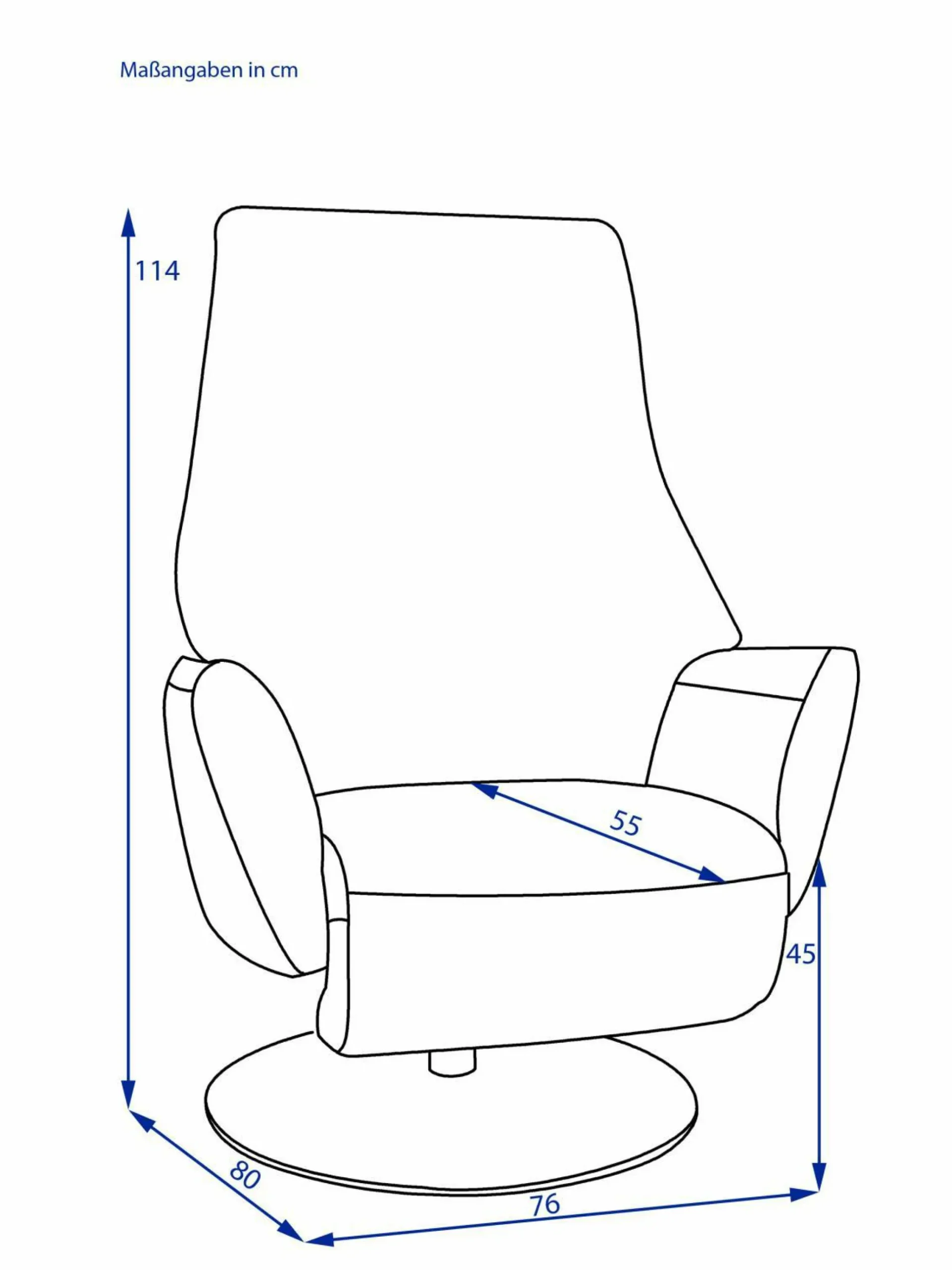 Relaxsessel himolla SALZSPITZE