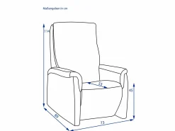 Relaxsessel Rolf Weber HASELÜNNE