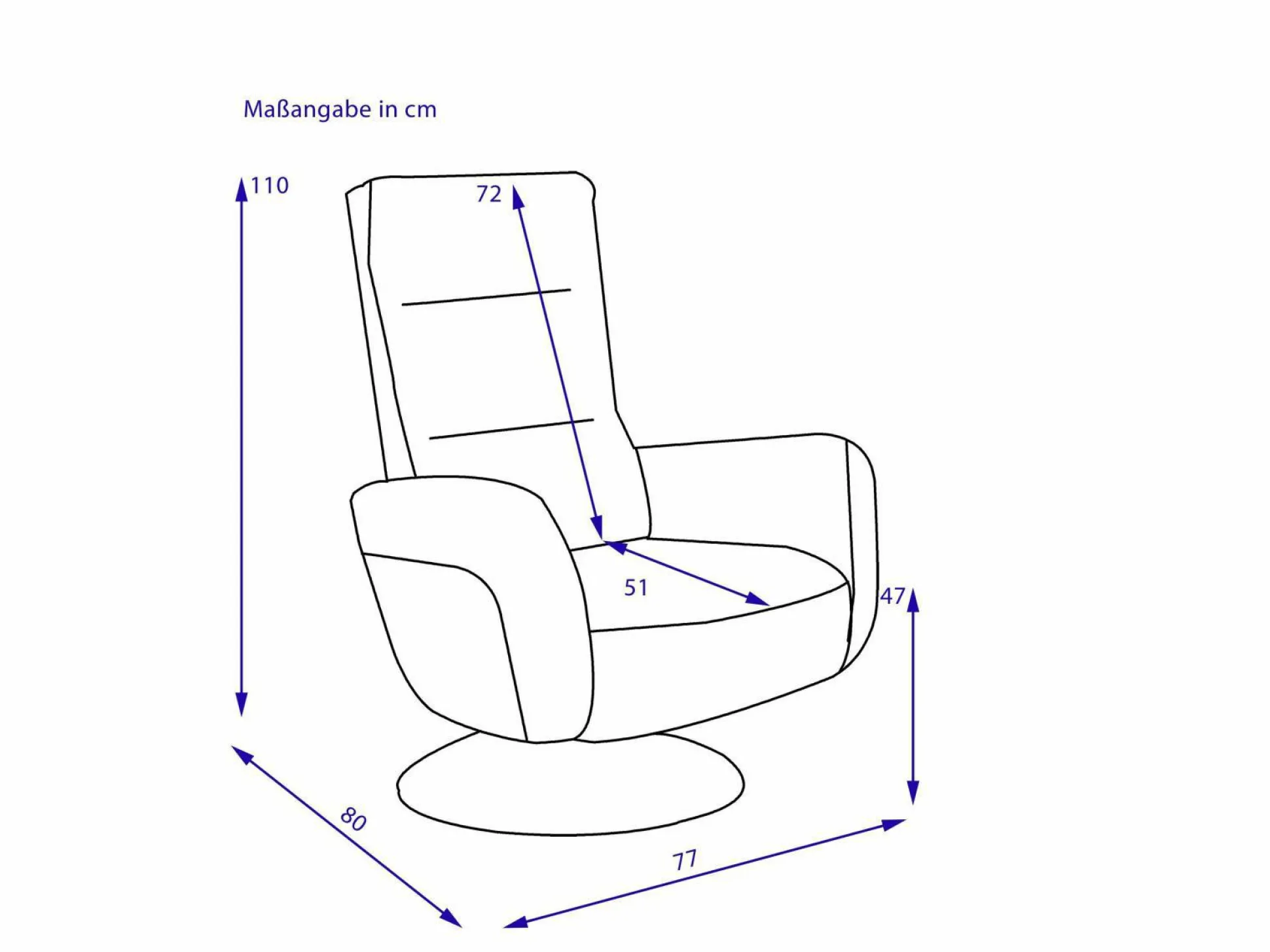 Relaxsessel SYSTEMPOLSTER PATRICK