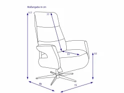 Relaxsessel vito MESCLA