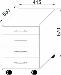 Rollcontainer LONA MINI