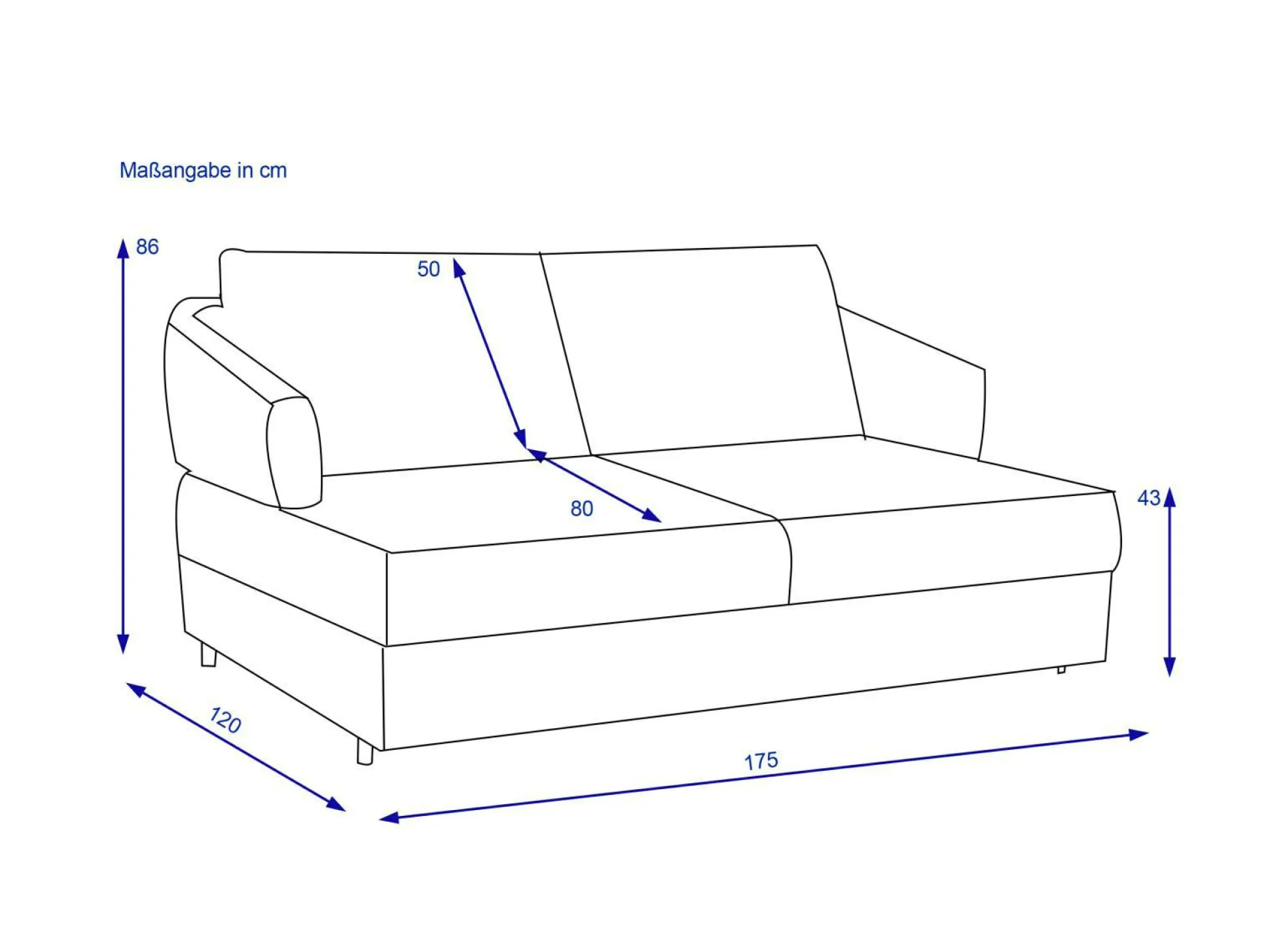 Schlafsofa BIELEFELD