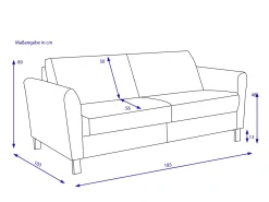 Schlafsofa Elastoform RONJA