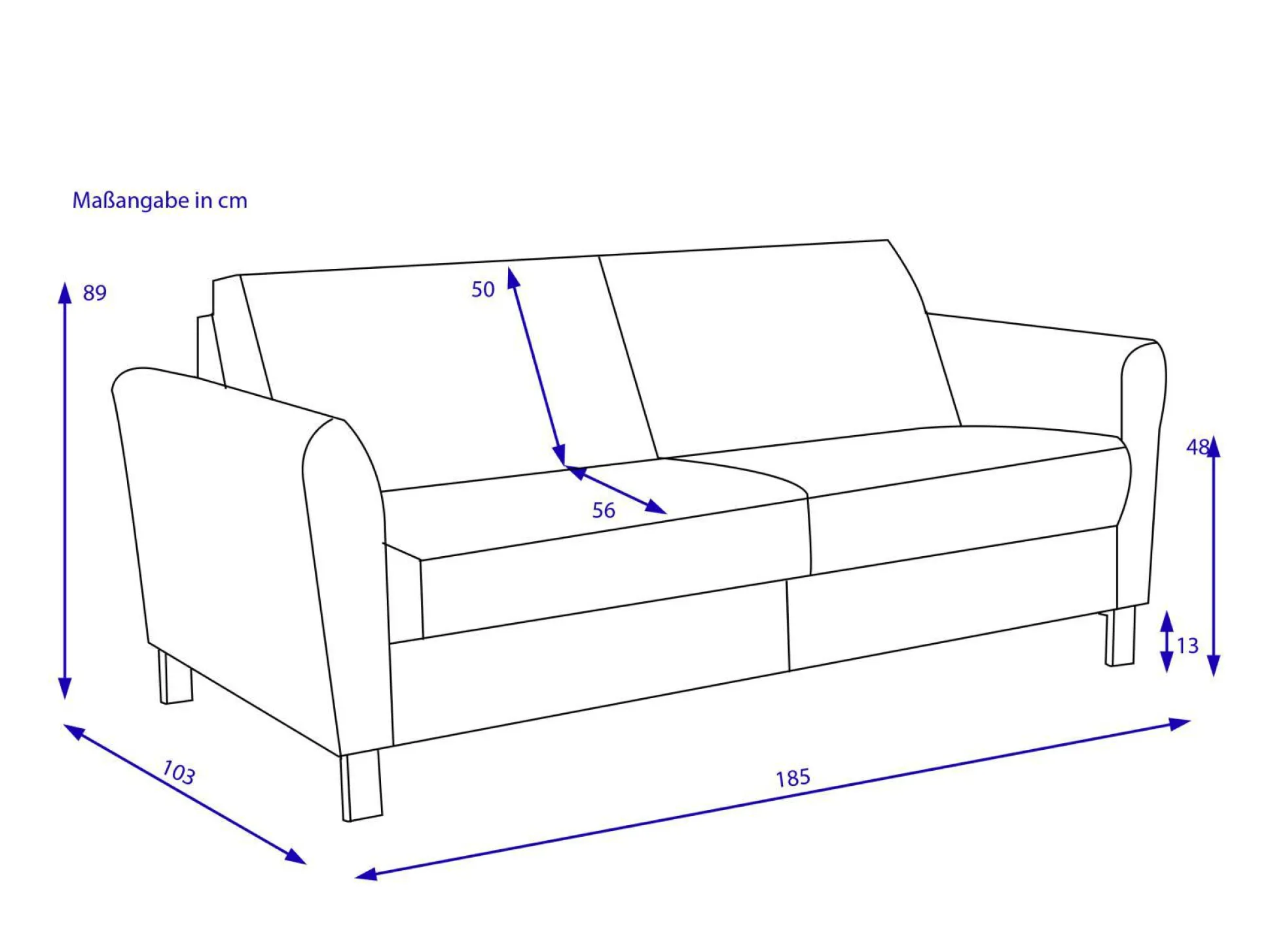 Schlafsofa Elastoform RONJA
