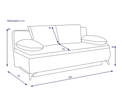 Schlafsofa HARPER JALGAON