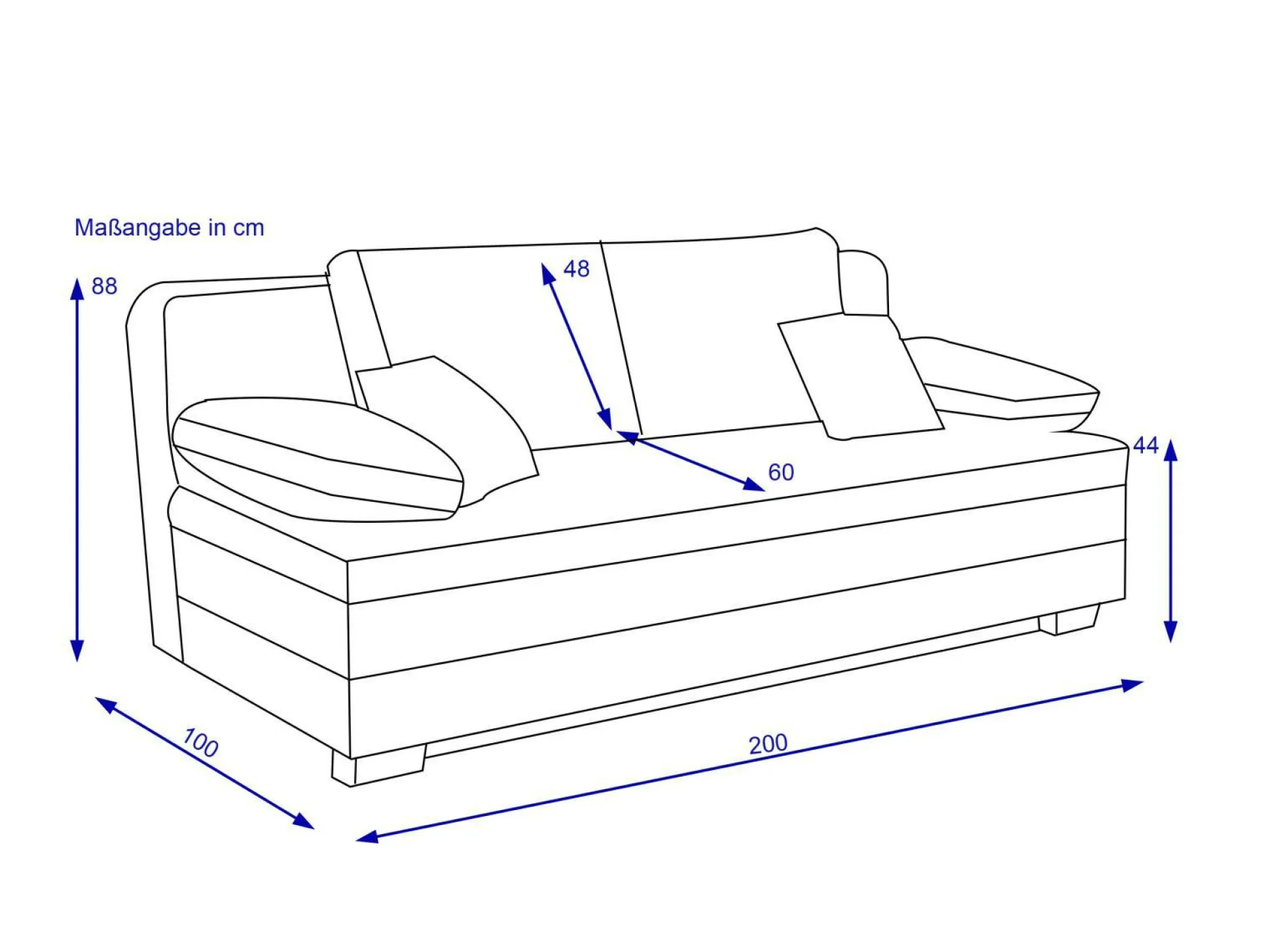 Schlafsofa HARPER JEPARA