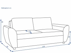 Schlafsofa vito SYSTEMO