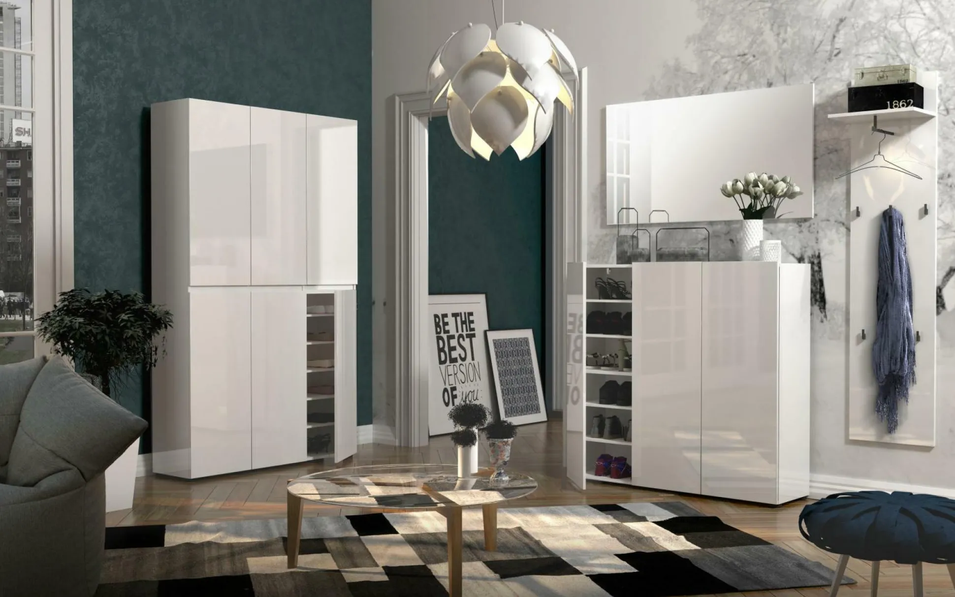 Schuhschrank MISTER BIANCO