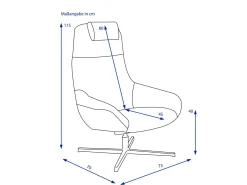 Sessel CREATION by Rolf Benz CREATION 485