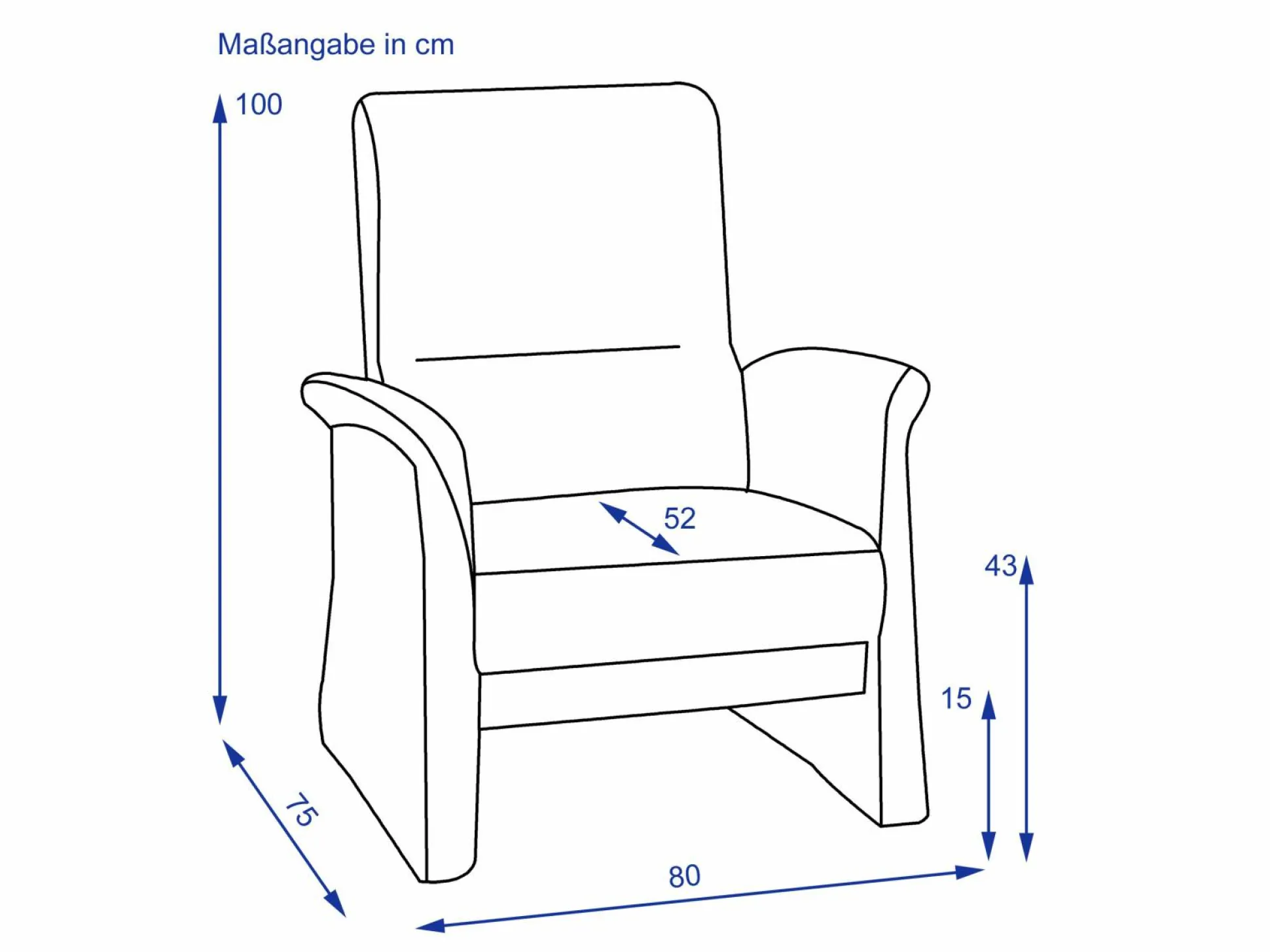 Sessel himolla BODENSEE 1