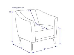 Sessel Rolf Weber HELBRA