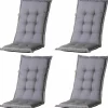 Sesselauflage hoch 4er-Set