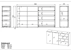 Sideboard HARPER GUNJUR