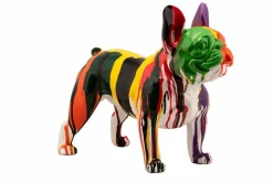 Skulptur BUNTE BULLDOGGE
