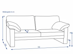 Sofa 2,5 Sitzer CLASSICS 300