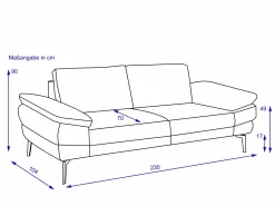 Sofa 3 Sitzer MONDO CIVITA