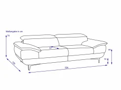 Sofa 2 Sitzer MONDO HOYA