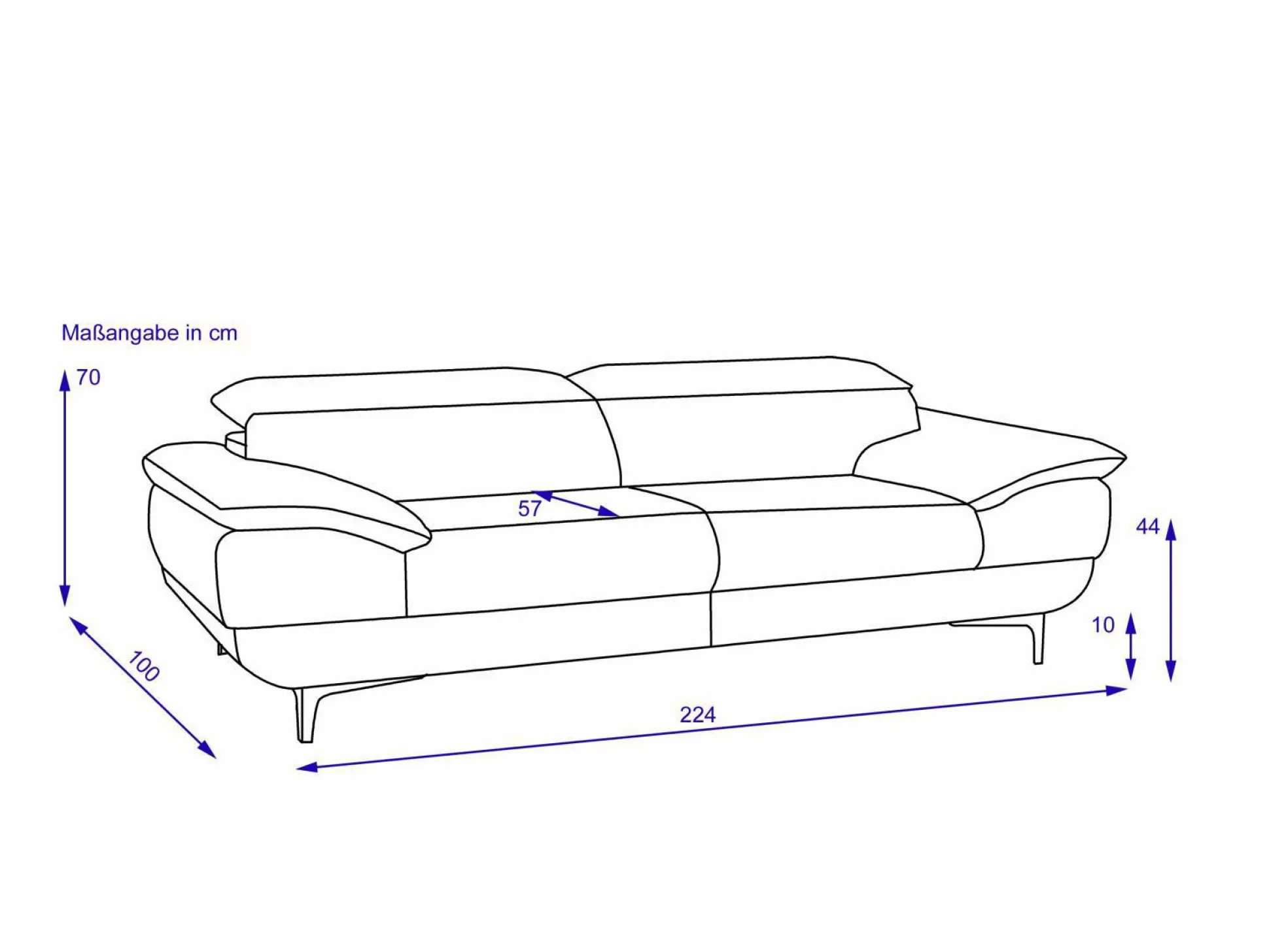 Sofa 2 Sitzer MONDO HOYA