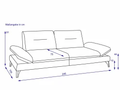 Sofa 3 Sitzer PACIFIC