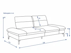 Sofa 2,5-Sitzer PACIFIC