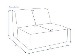Sofaelement CROSWELL