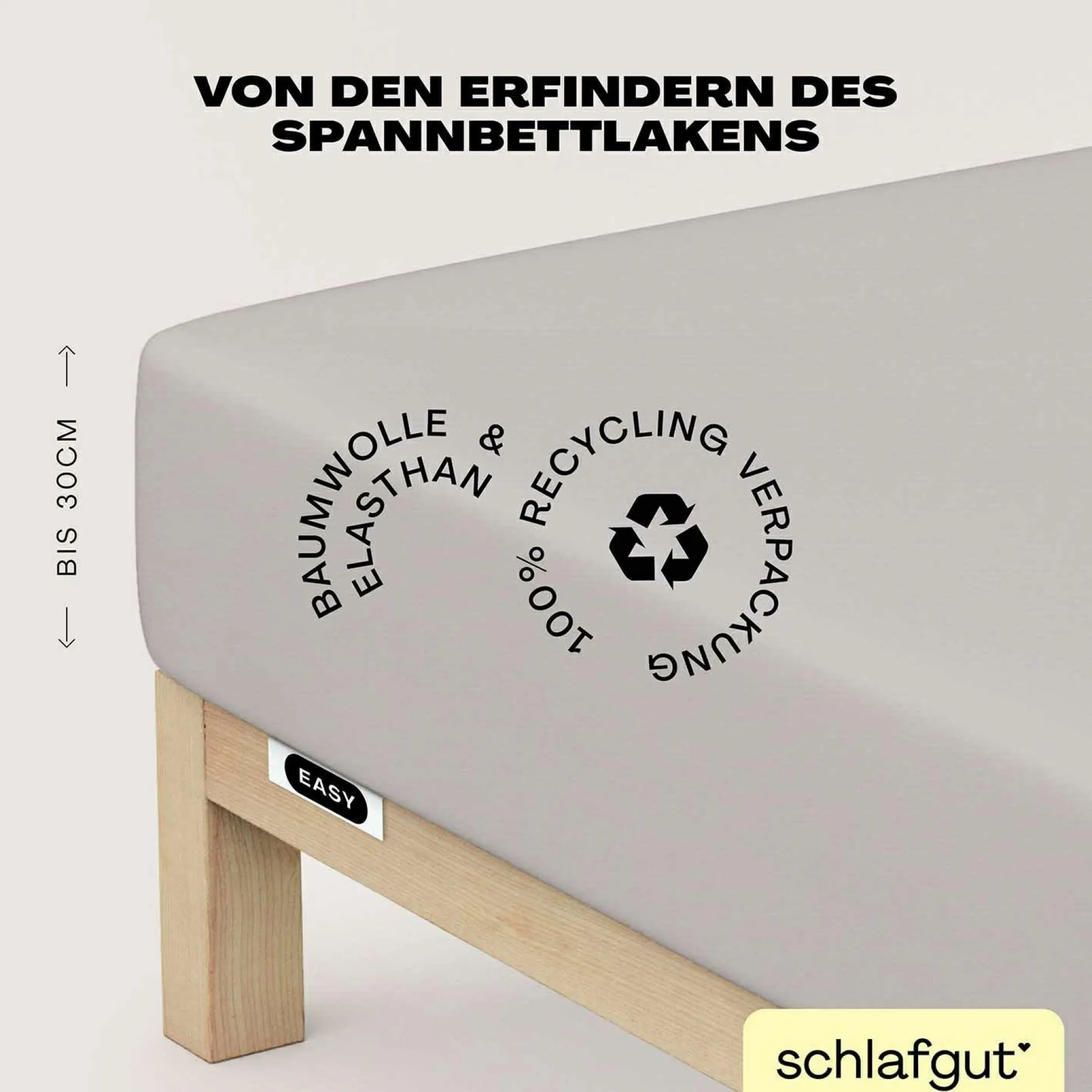 Spannbettlaken EASY Jersey