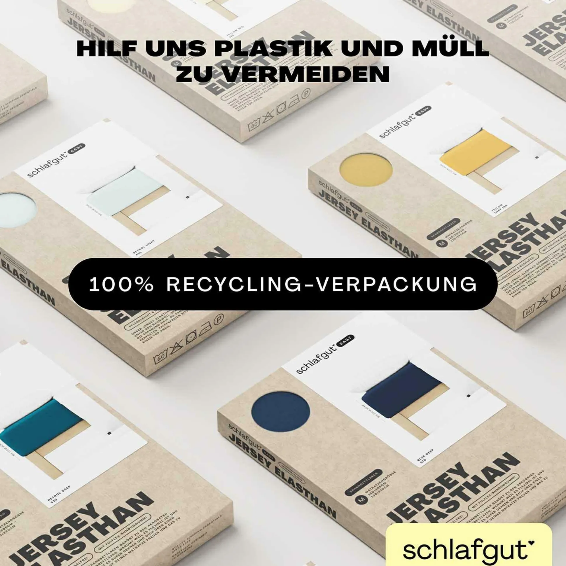 Spannbettlaken EASY Jersey