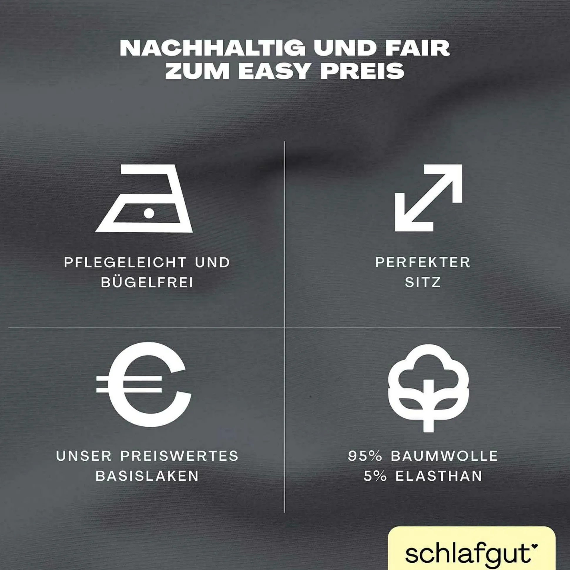 Spannbettlaken EASY Jersey