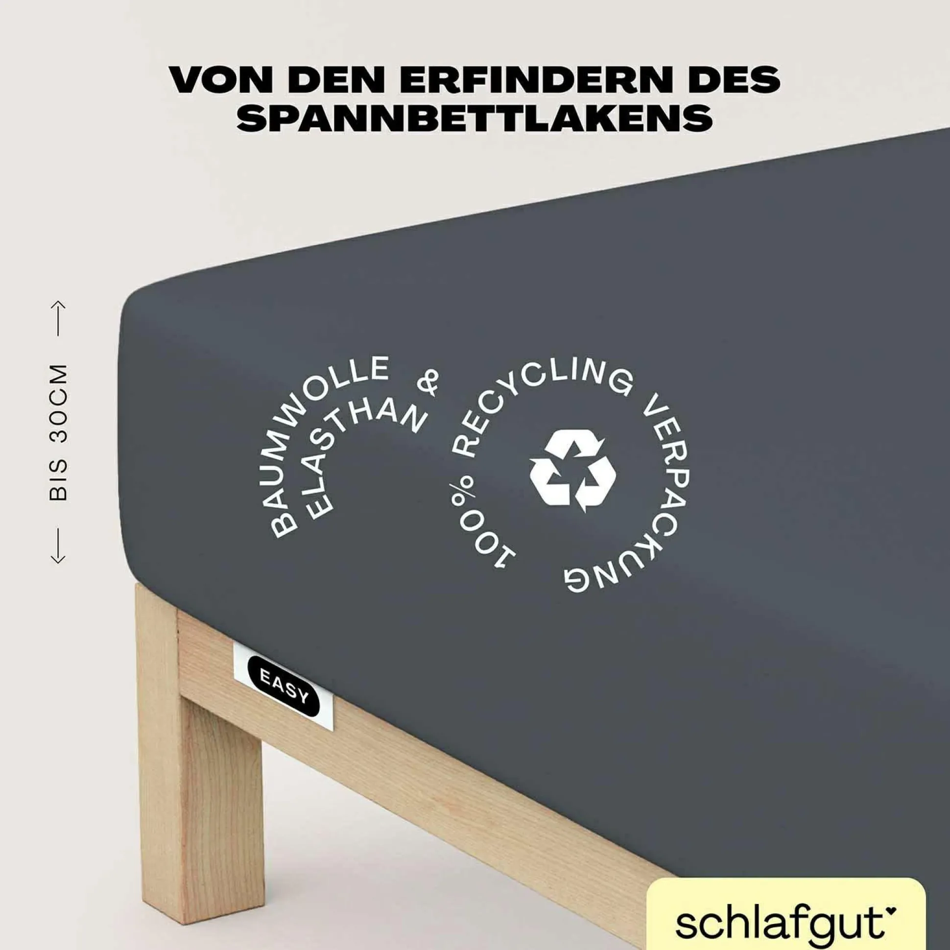 Spannbettlaken EASY Jersey