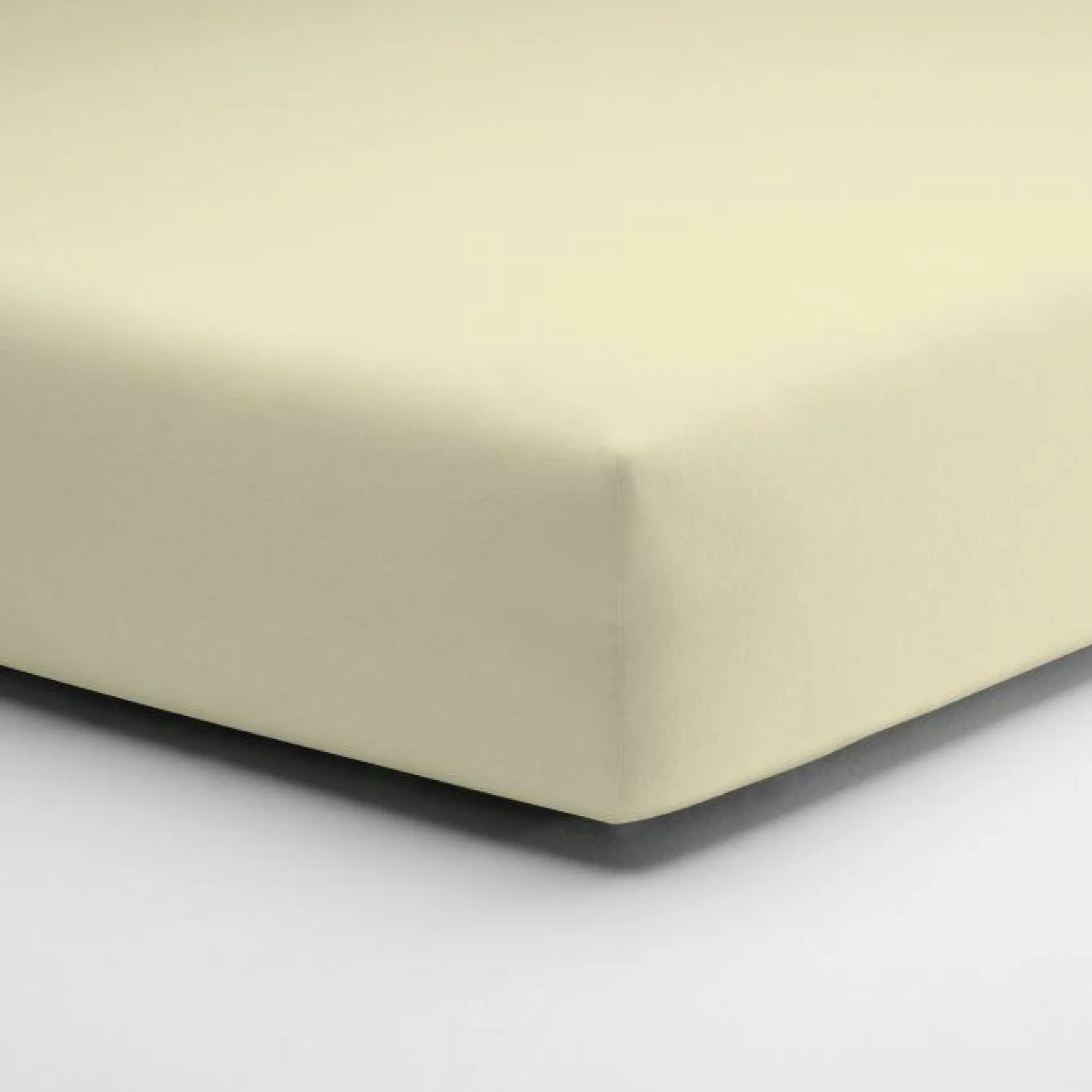 Spannbettlaken Jersey ecru