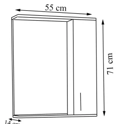 Spiegelschrank LISALO