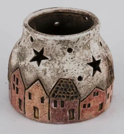 Teelichthalter Häuser