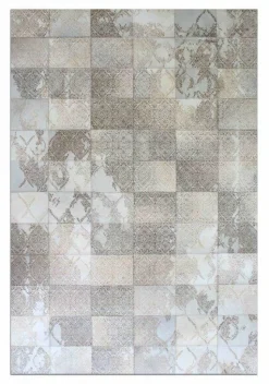 Teppich Ava Leder beige