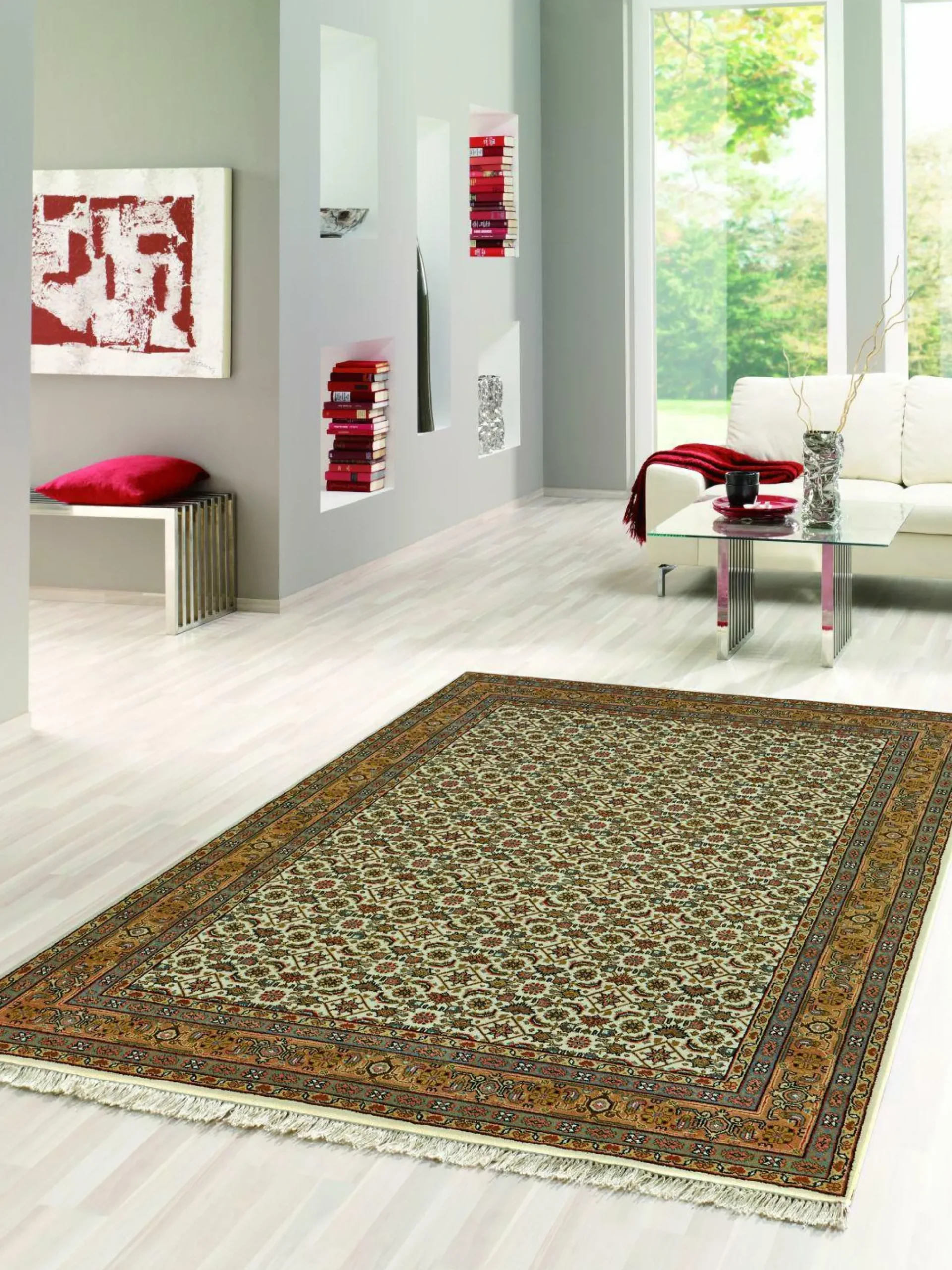 Teppich BENARAS Herati beige