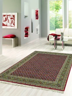 Teppich BENARAS Herati rot