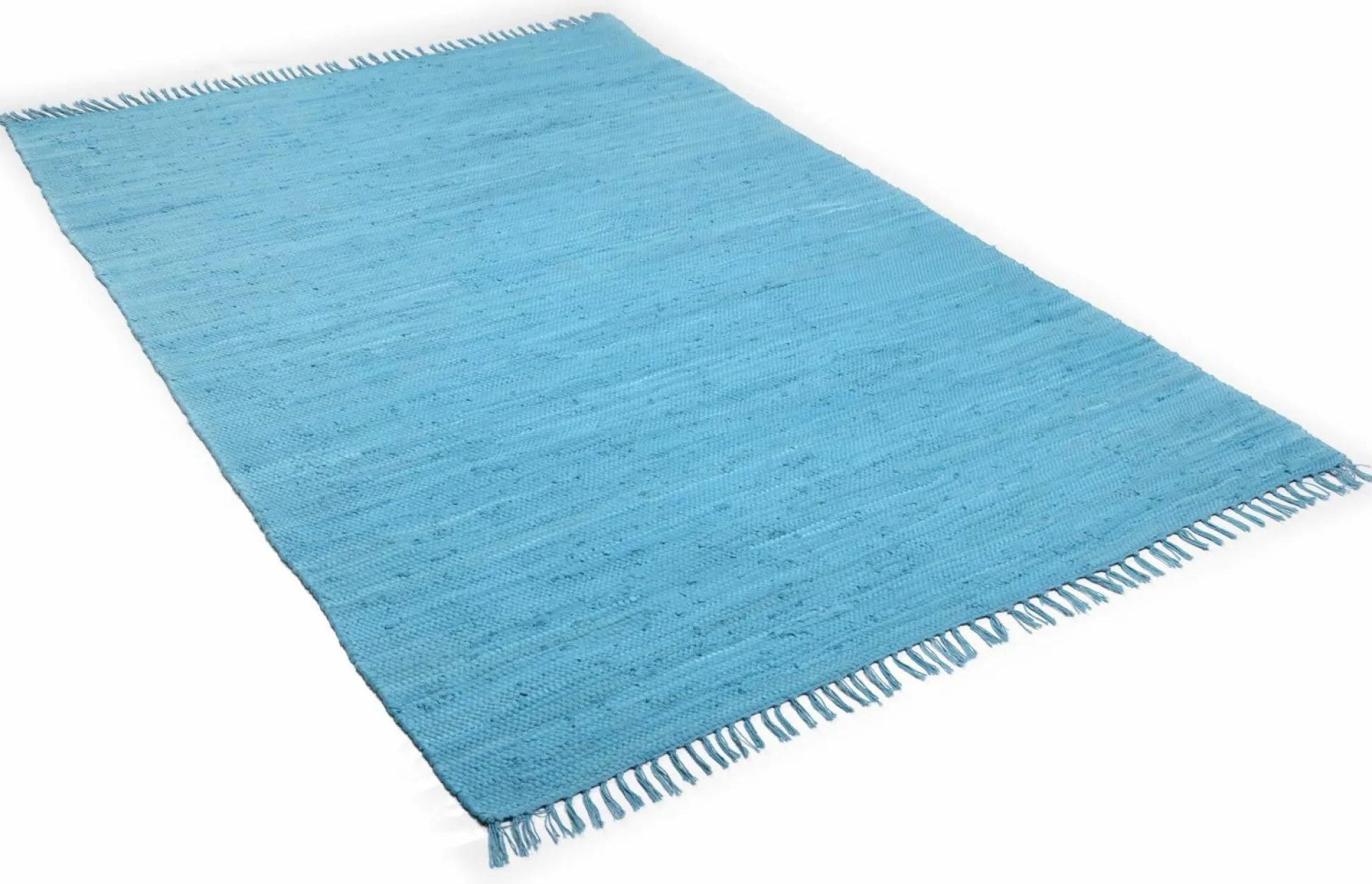 Teppich HAPPY COTTON türkis