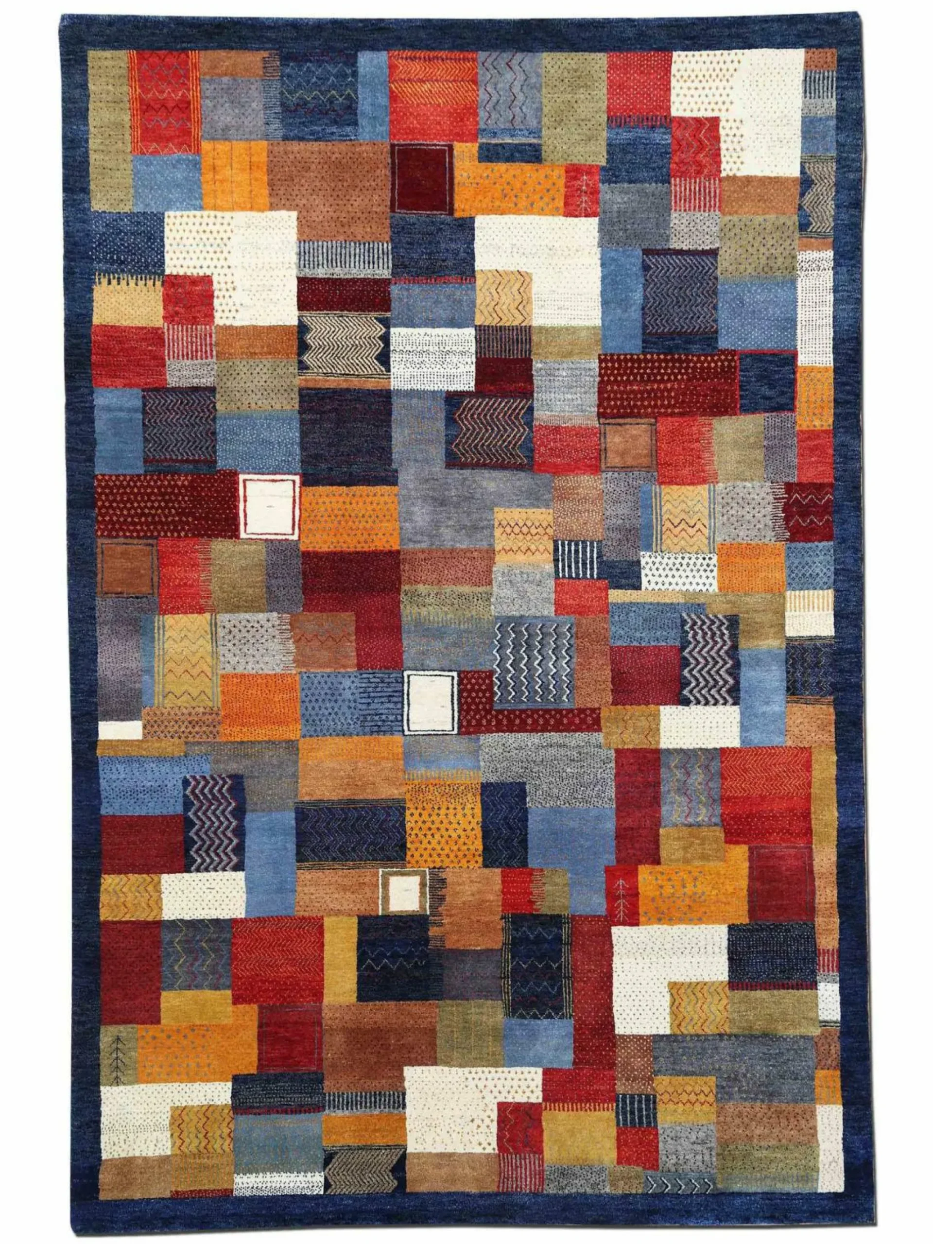 Teppich LORRI Nomad blau/multi