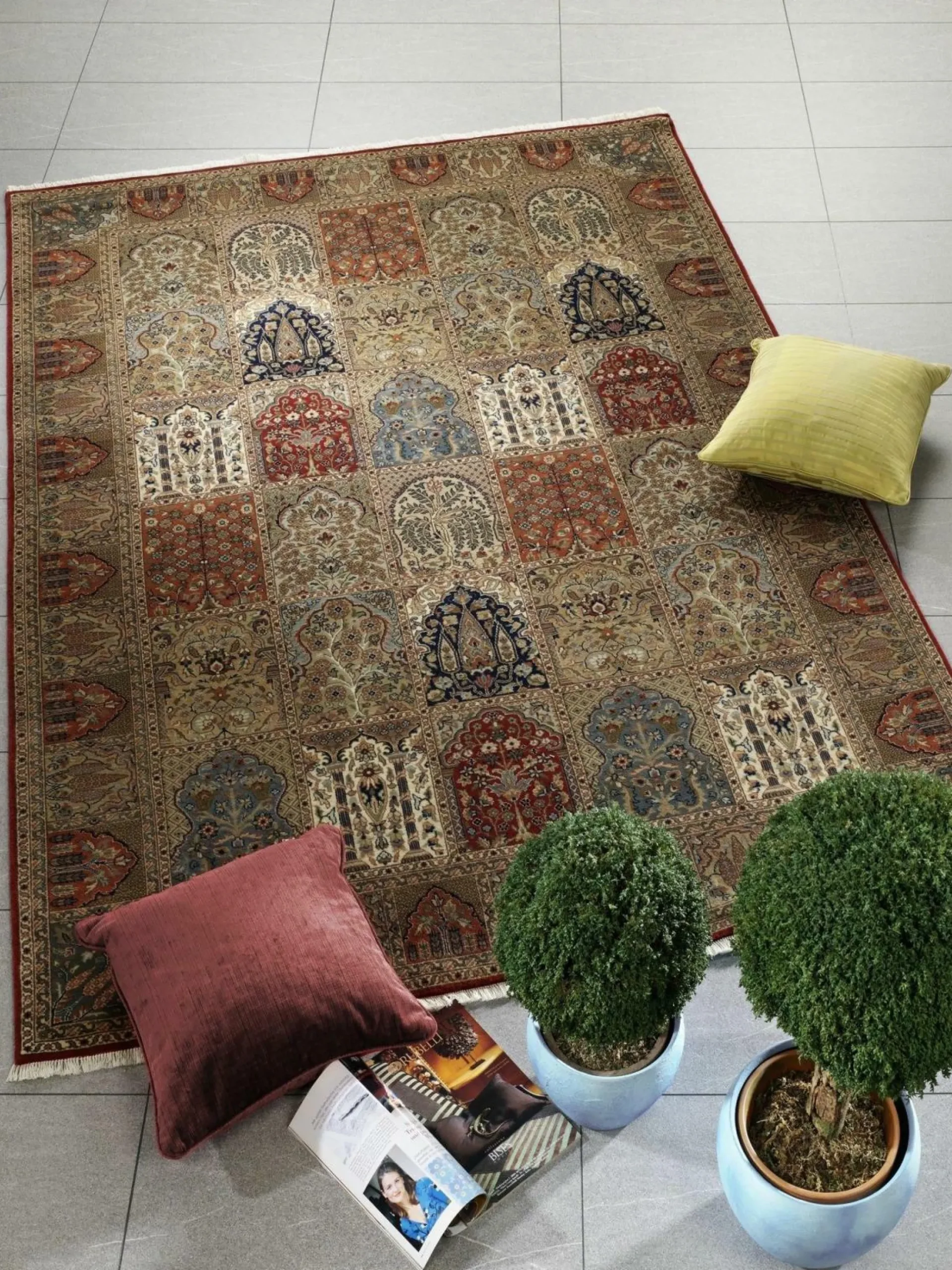 Teppich SONAM BAKHTYARI rot