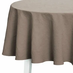 Tischdecke JUNO taupe