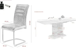 Tischgruppe PAULA III