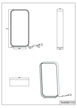 Tischleuchte CINQUE CIZIONE