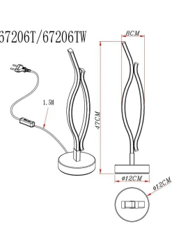 Tischleuchte GERONIMO