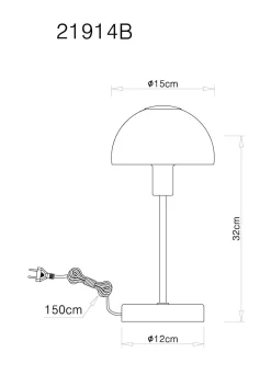 Tischleuchte KOKKINI